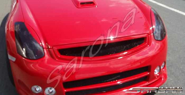 Custom Infiniti G35 Coupe Grill  (2003 - 2007) - $225.00 (Manufacturer Sarona, Part #IF-001-GR)